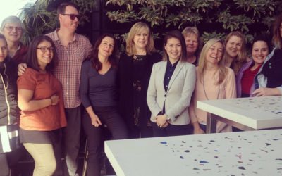 Dr. Vivian Tam presenting her Facial Acupuncture seminar in Adelaide