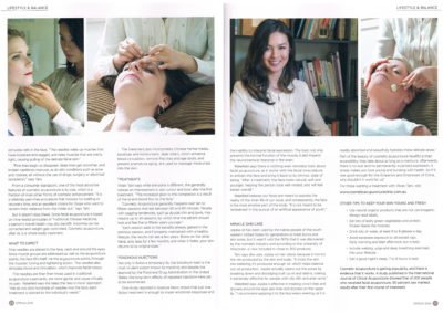 Dr Vivian Tam featured in Bay Lifestyle